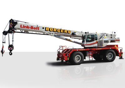 Linkbelt RTC8065 - Rough Terrain Mobile Crane Crane Details | Borger Cranes